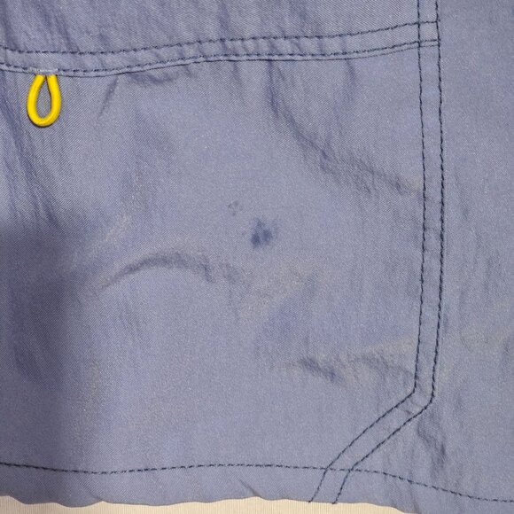 Lot of 3 Four-Stretch Womens Blue Nursing Scrub Top Pockets V-Neck Flexible Sz S - Picture 2 of 11